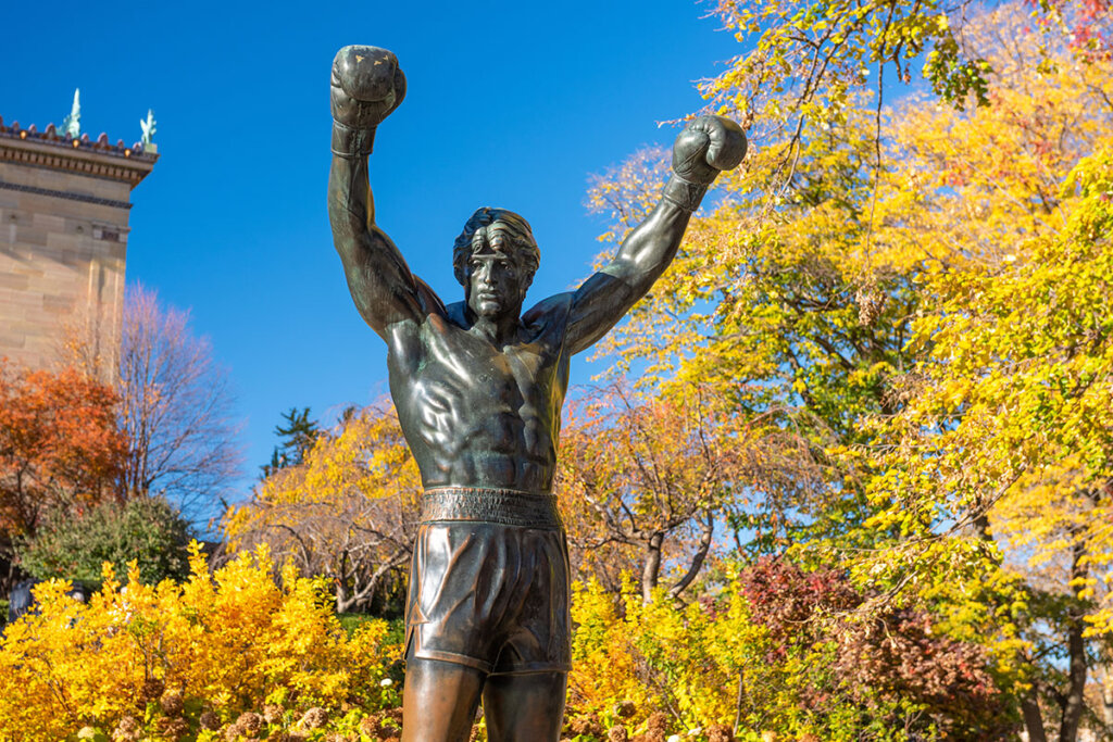 Punching bag Statua Rocky'ego Balboa w Filadelfii